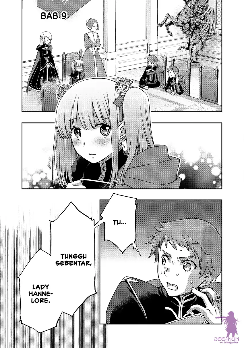Komik Honzuki no Gekokujou: Hannerōre no Kizoku-in Gonensei Ichi – Koishite Mitai O’hime-sama Chapter 9 gambar 1