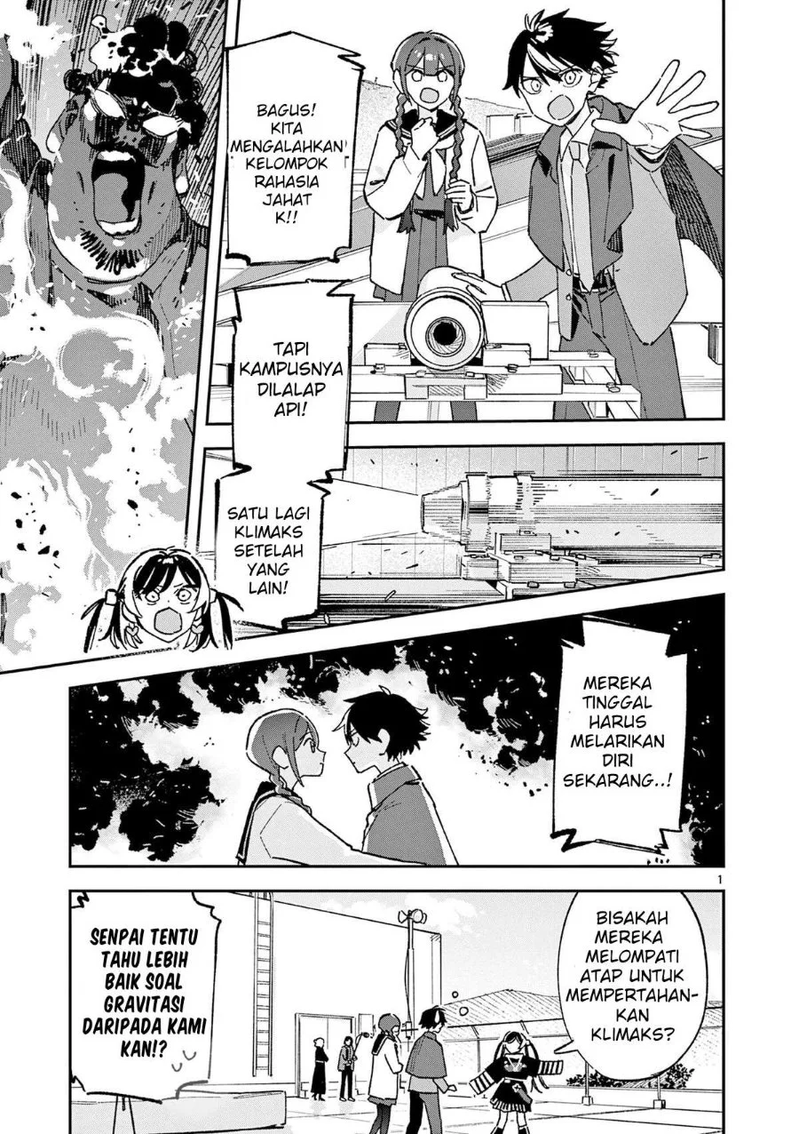 Komik Houkago- Bokura wa Uchuu ni Madou Chapter 63 gambar 1
