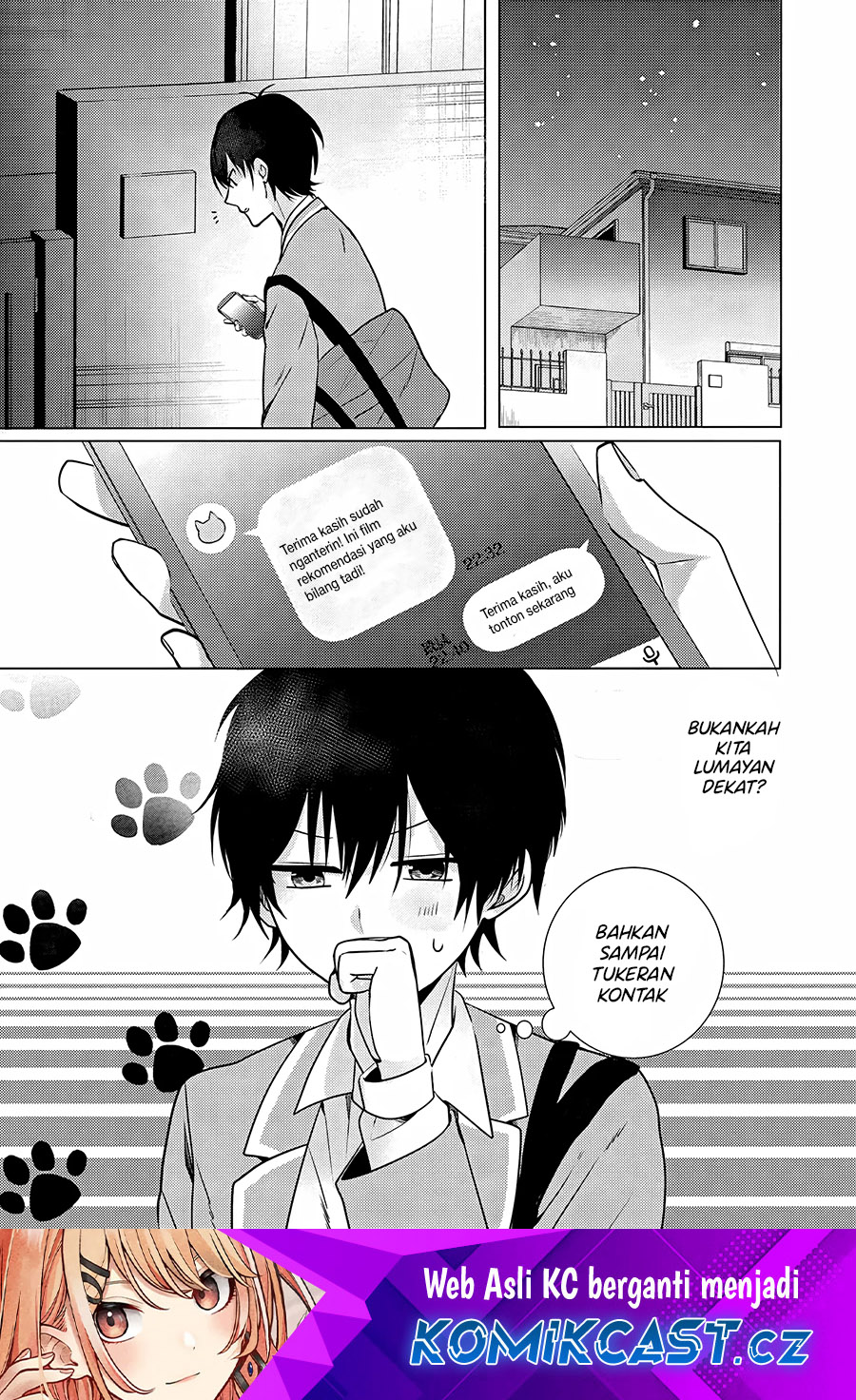 Komik Houkago, Famiresu de, Kurasu no Ano Ko to Chapter 2.1 gambar 1