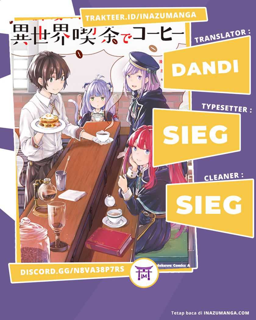 Komik Houkago wa, Isekai Kissa de Coffee wo Chapter 3 gambar 1