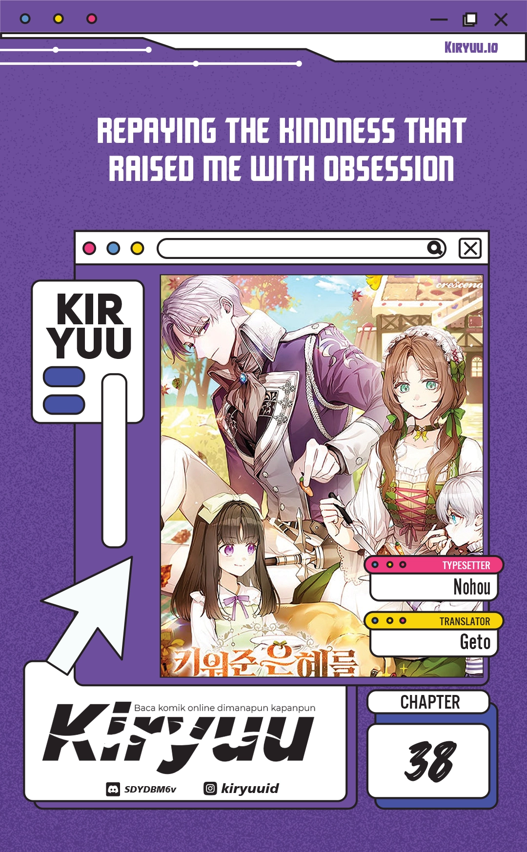 Manhwa How Can You Pay Back The Kindness I Raised With Obsession? Chapter 38 gambar 2