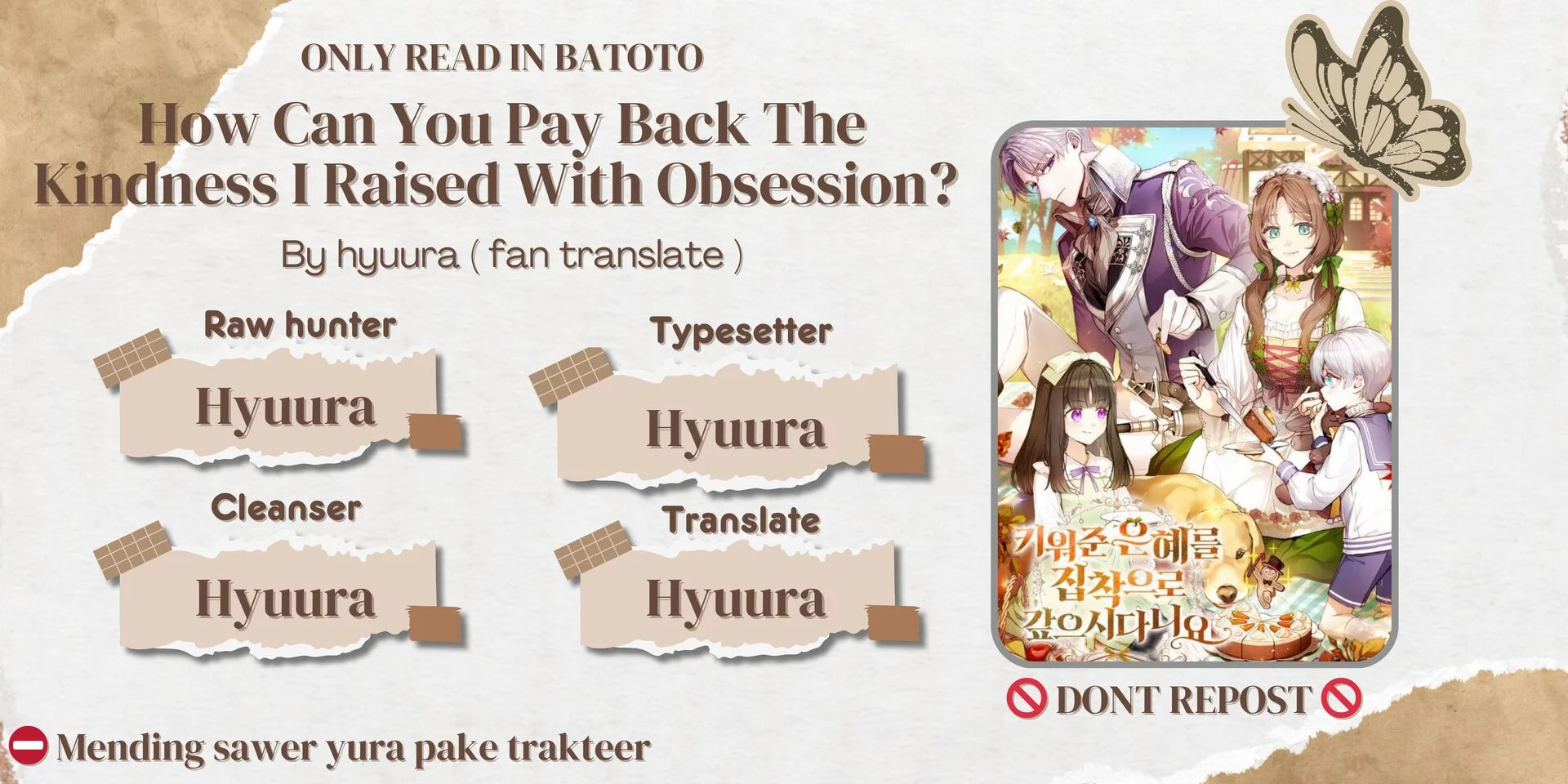 Komik How Can You Pay Back The Kindness I Raised With Obsession? Chapter 4 gambar 1