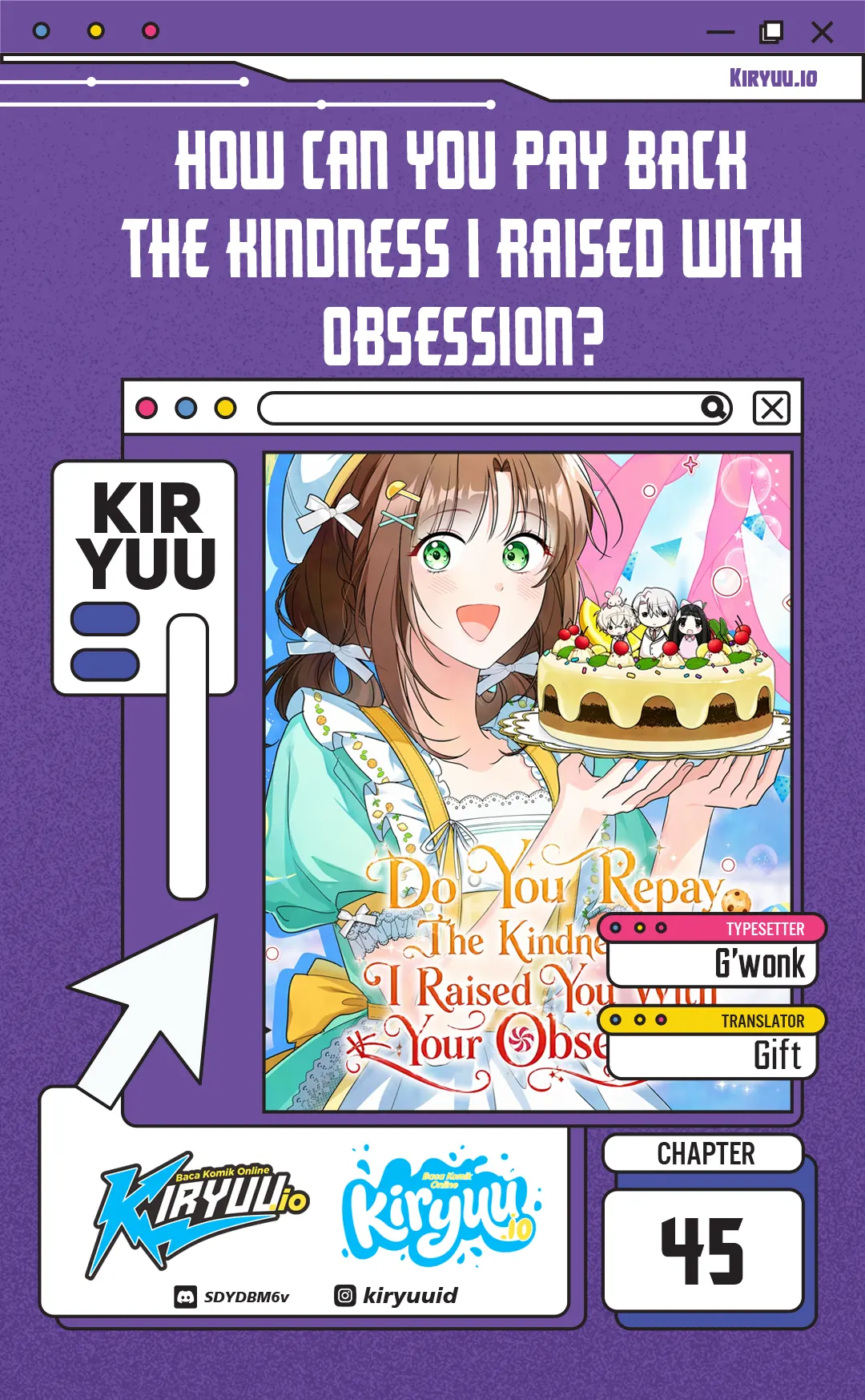 Komik How Can You Pay Back The Kindness I Raised With Obsession? Chapter 45 gambar 1
