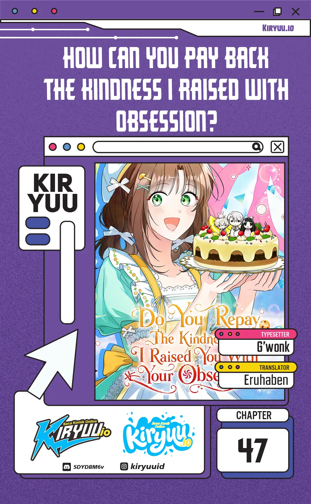 Komik How Can You Pay Back The Kindness I Raised With Obsession? Chapter 47 gambar 1