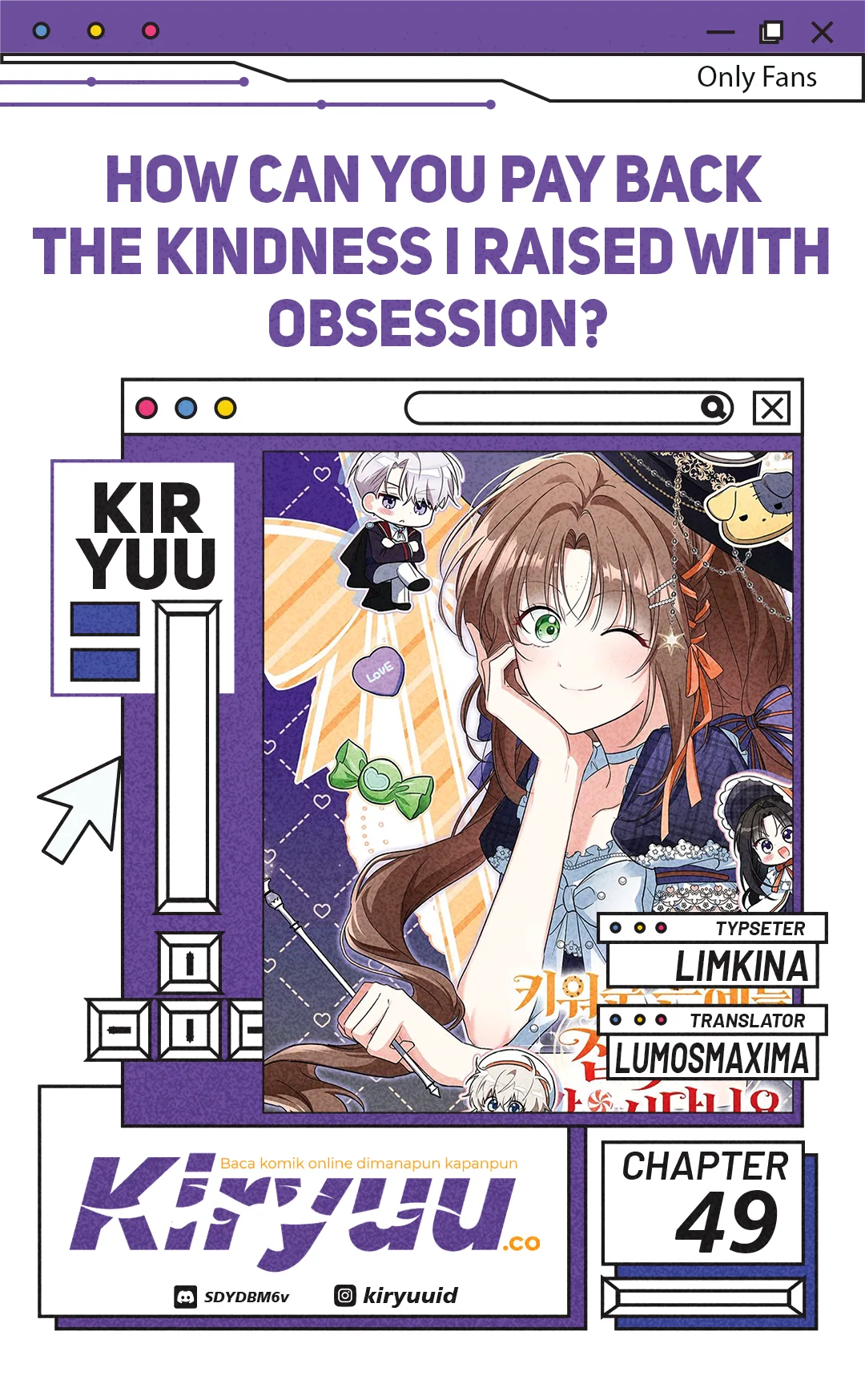 Komik How Can You Pay Back The Kindness I Raised With Obsession? Chapter 49 gambar 1