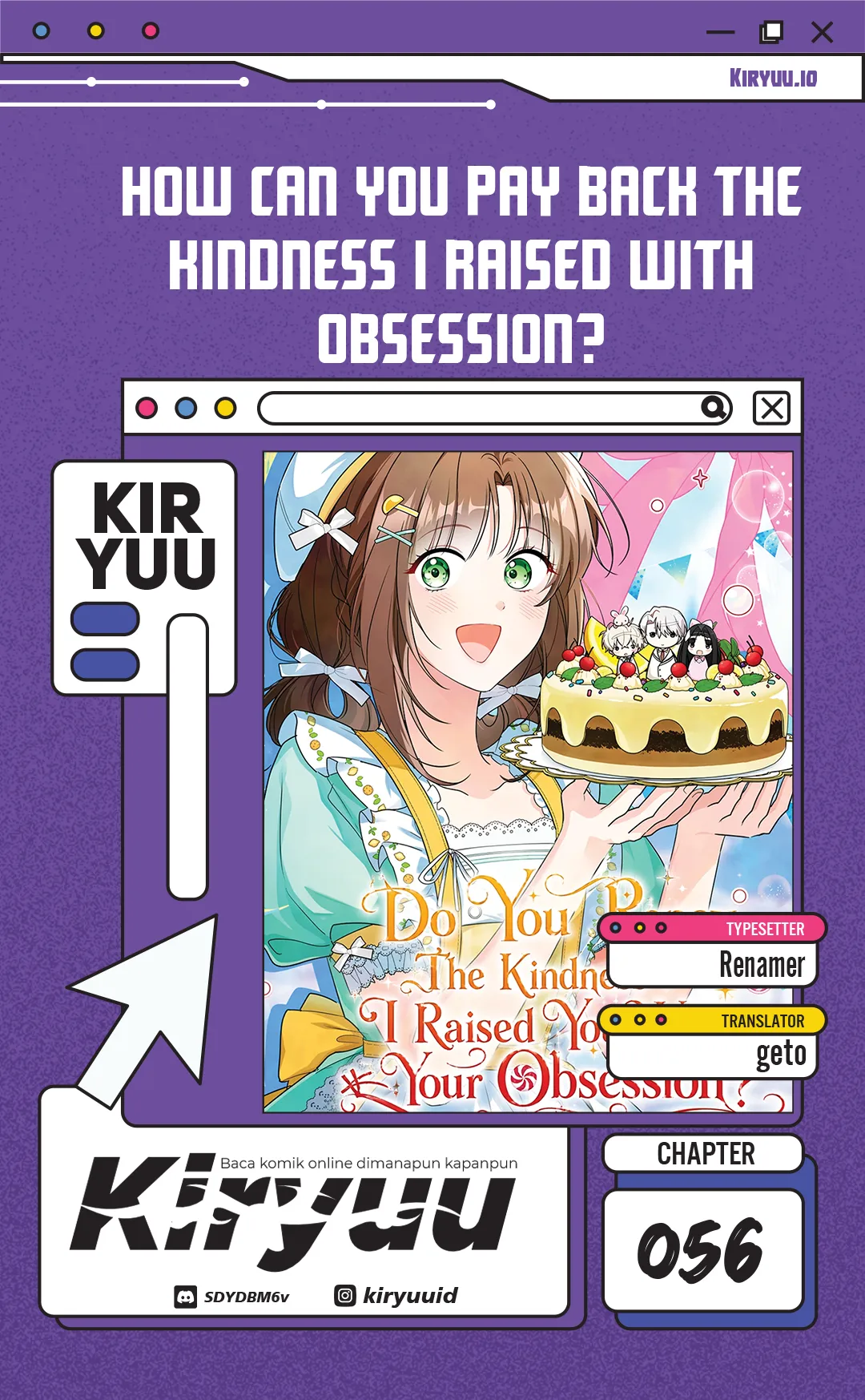 Komik How Can You Pay Back The Kindness I Raised With Obsession? Chapter 56 gambar 1