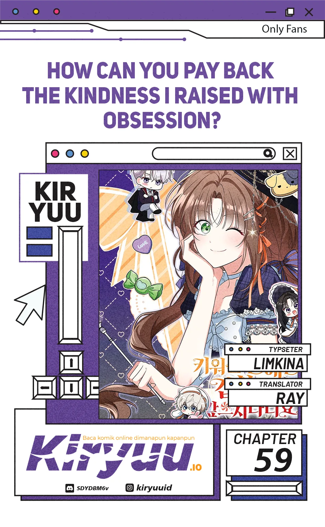 Komik How Can You Pay Back The Kindness I Raised With Obsession? Chapter 59 gambar 1
