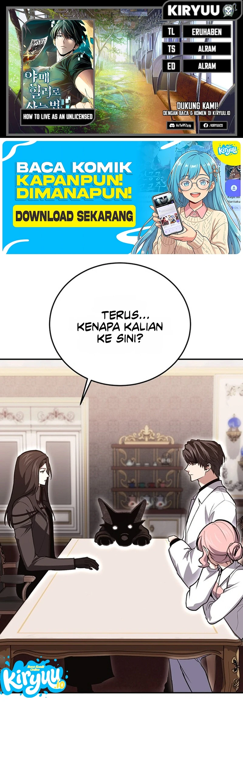Komik How to Live as an Illegal Healer Chapter 141 gambar 1