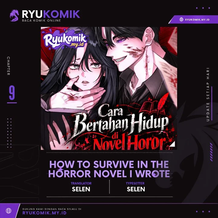 Komik How to Survive in the Horror Novel I Wrote Chapter 9 gambar 1