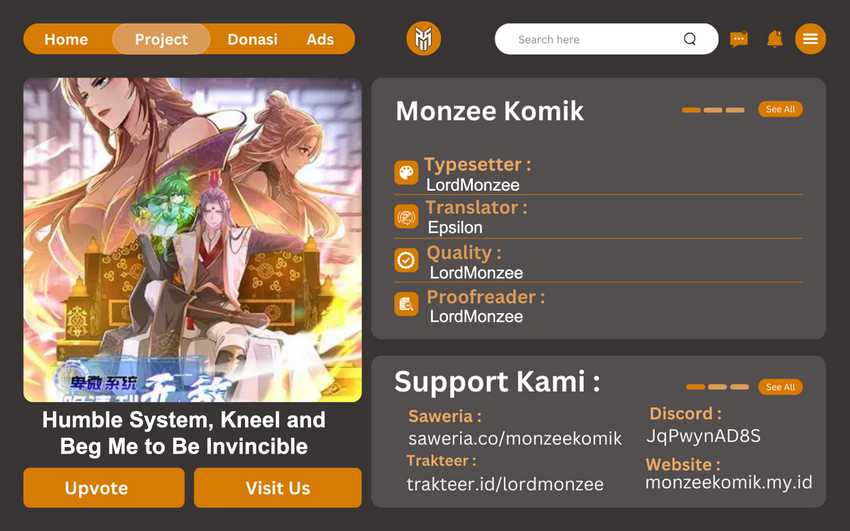 Komik Humble System, Kneel and Beg Me to Be Invincible Chapter 9 gambar 1