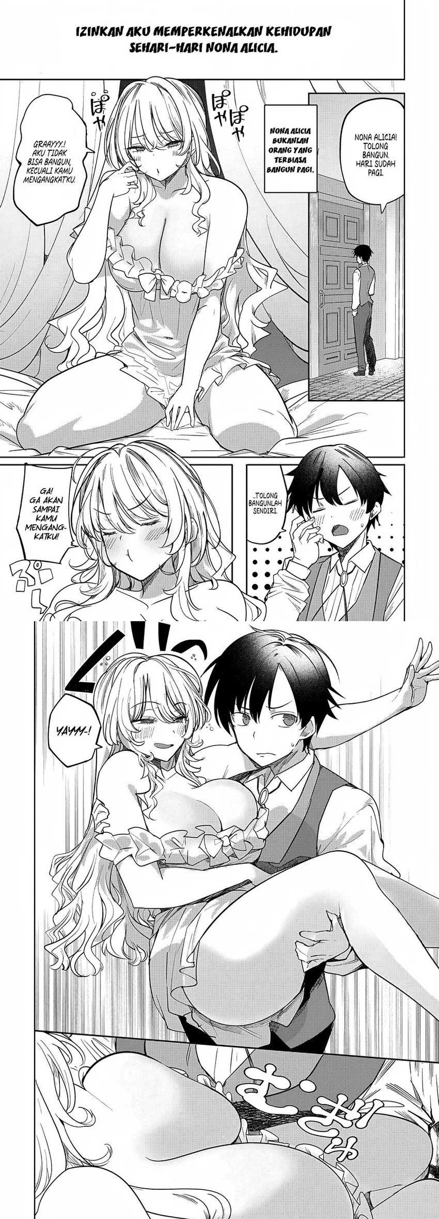 Komik Hyouketsu Reijou-sama wo Follow Shitara, Mechamecha Dekiai Sareteshimatta Ken Chapter 4 gambar 1