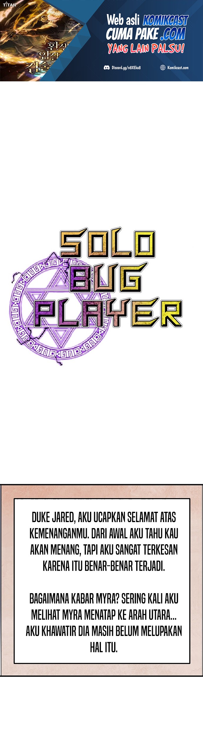 Komik I Am Player Who Suck Alone (Solo Bug Player) Chapter 93 gambar 1