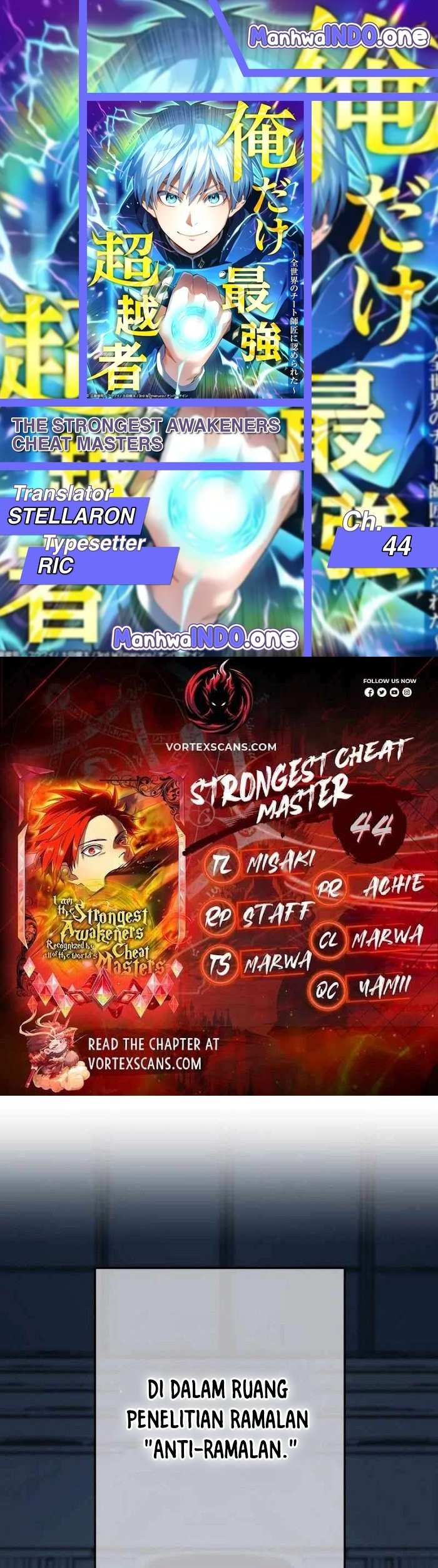 Komik I Am the Strongest Awakeners, Recognized by All of the World’s Cheat Masters Chapter 44 gambar 1