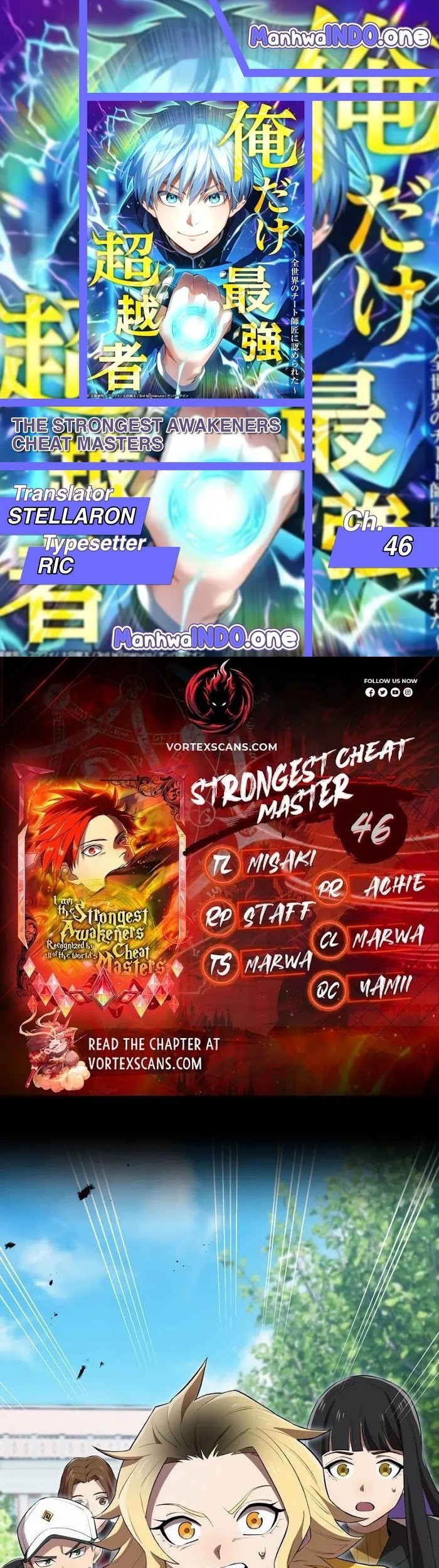 Komik I Am the Strongest Awakeners, Recognized by All of the World’s Cheat Masters Chapter 46 gambar 1