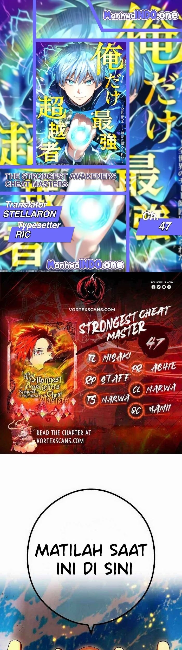 Komik I Am the Strongest Awakeners, Recognized by All of the World’s Cheat Masters Chapter 47 gambar 1