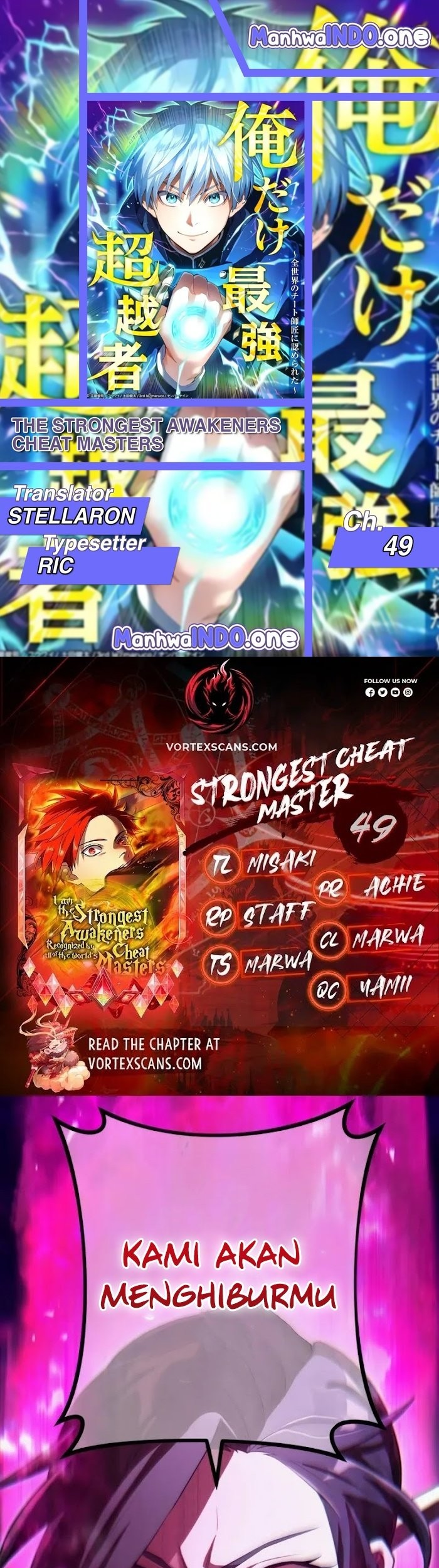 Komik I Am the Strongest Awakeners, Recognized by All of the World’s Cheat Masters Chapter 49 gambar 1