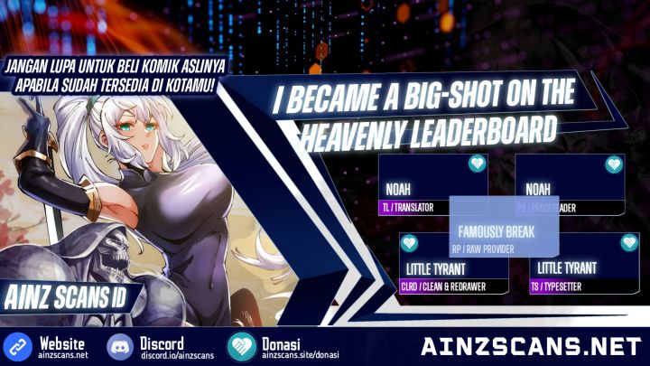 Komik I Became a Big-Shot on the Heavenly Leaderboard Chapter 10 gambar 1