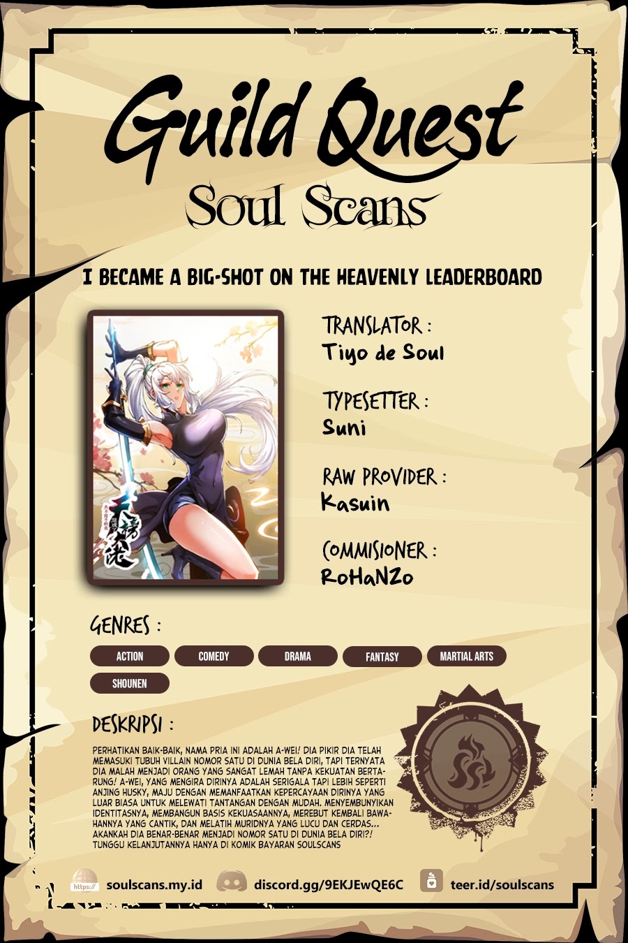 Komik I Became a Big-Shot on the Heavenly Leaderboard Chapter 27 gambar 1