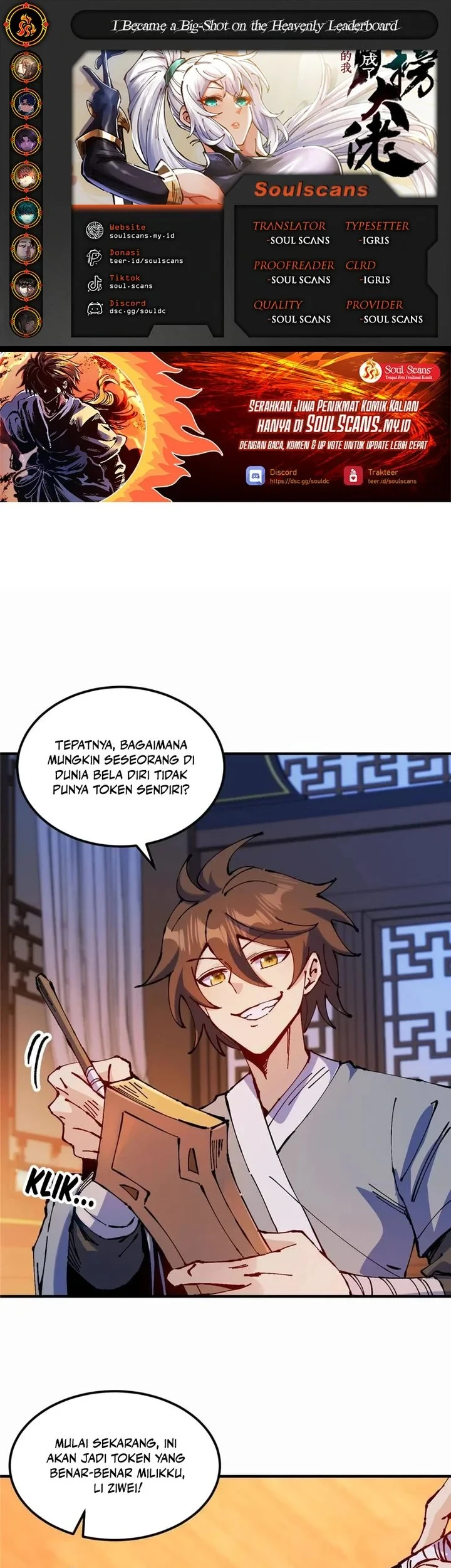 Komik I Became a Big-Shot on the Heavenly Leaderboard Chapter 30 gambar 1