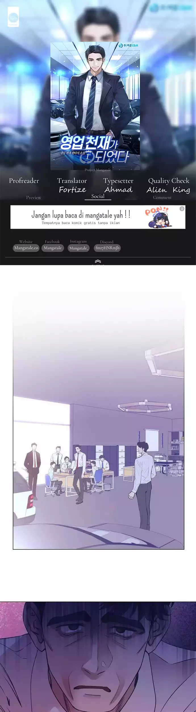 Komik I Became a Genius Salesman Chapter 36 gambar 1
