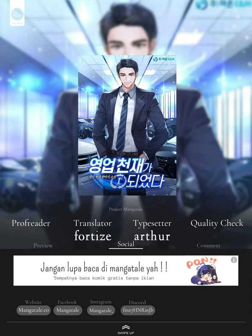Komik I Became a Genius Salesman Chapter 41 gambar 1