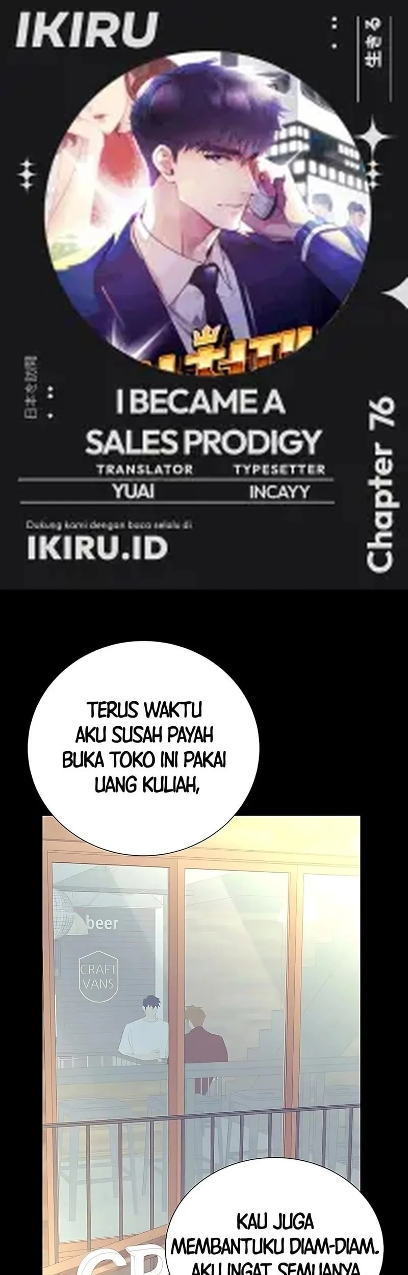 Komik I Became a Genius Salesman Chapter 76 gambar 1