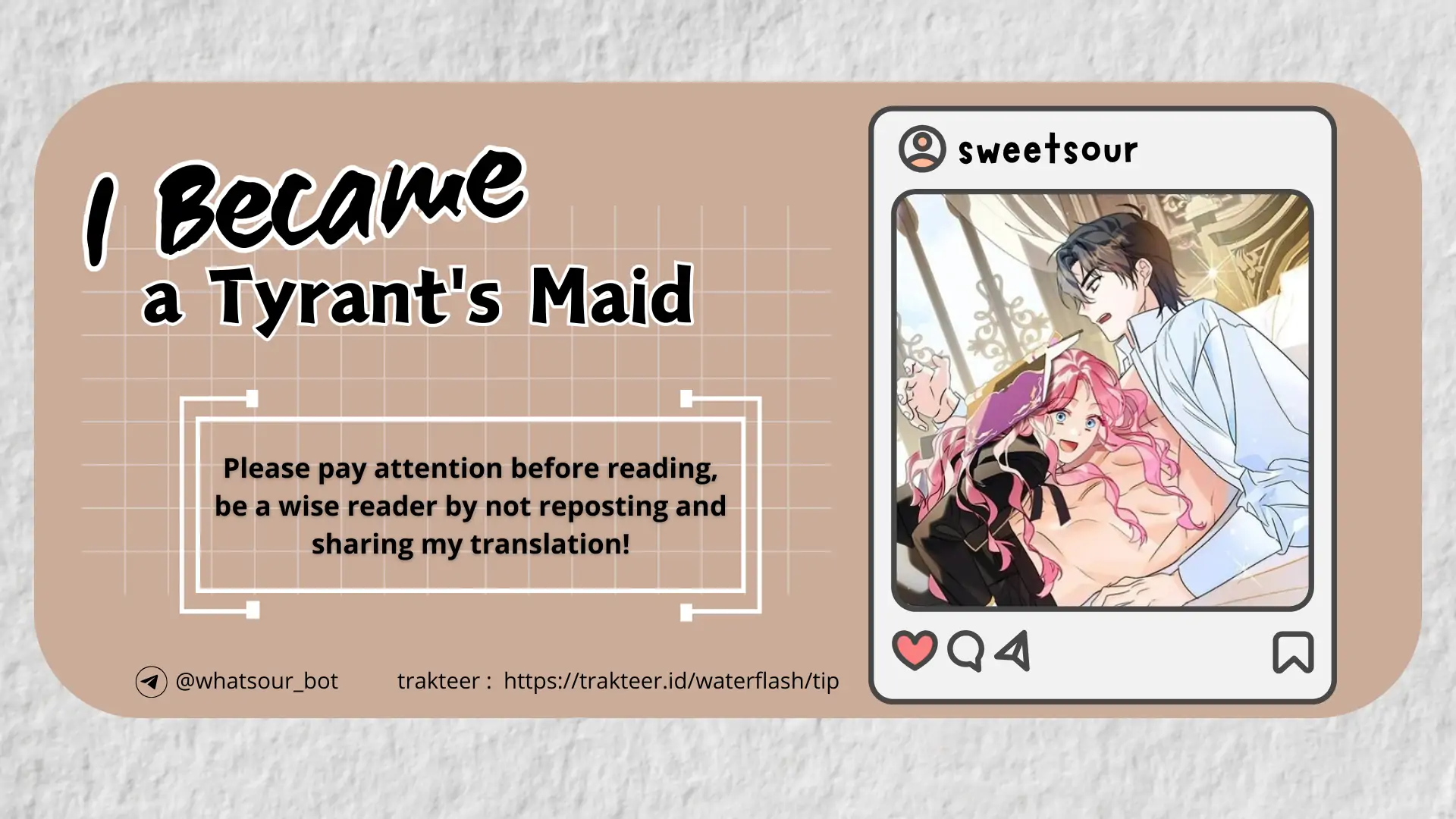 Komik I Became a Tyrant’s Maid Chapter 64 gambar 1