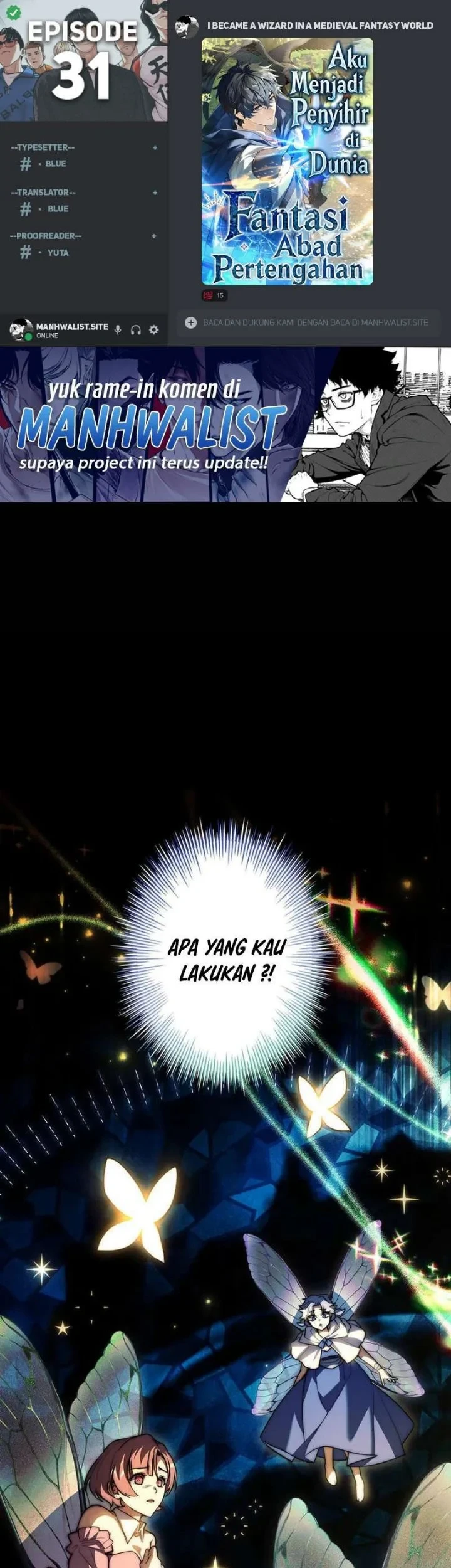 Komik I Became a Wizard in a Medieval Fantasy World Chapter 31 gambar 1