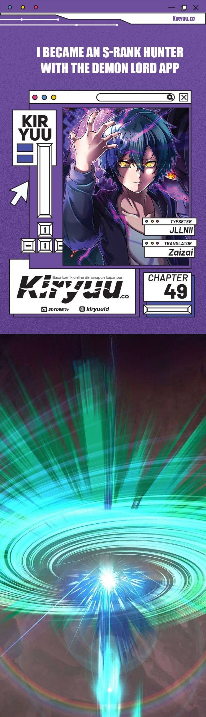 Komik I Became an S-Rank Hunter With the Demon Lord App Chapter 49 gambar 1