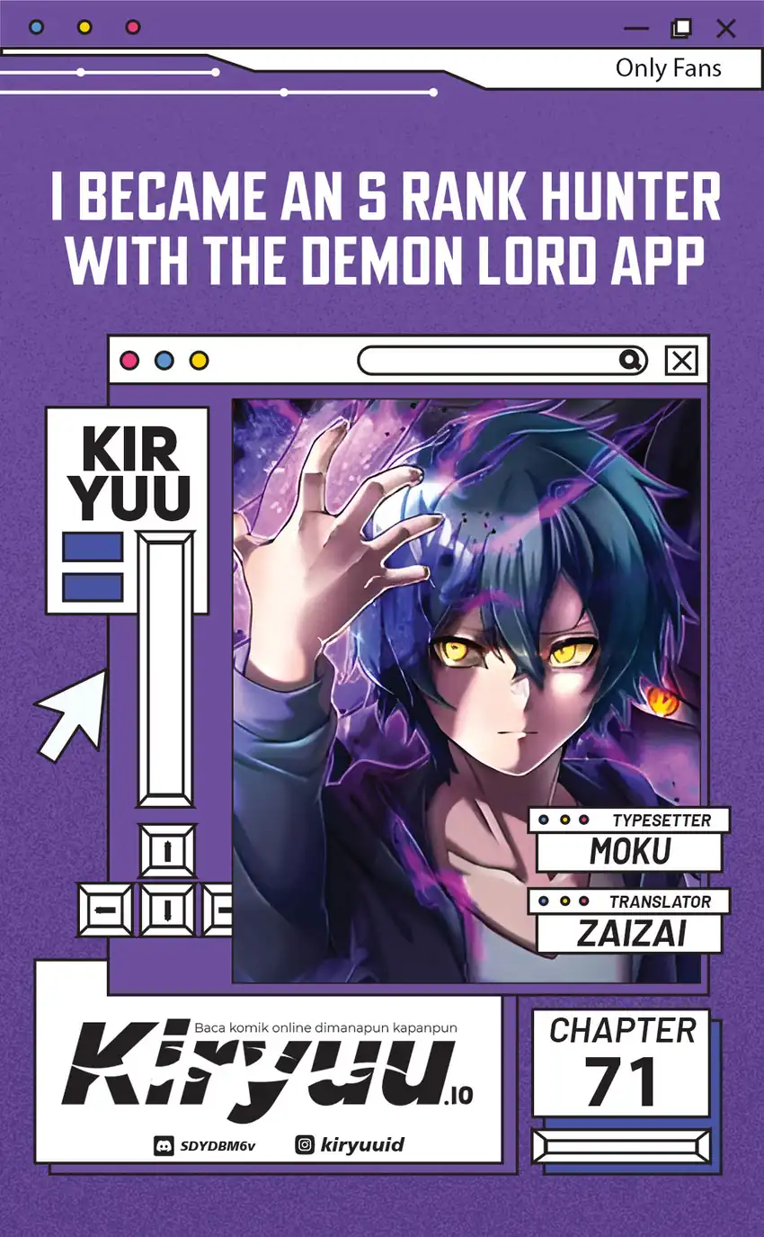 Komik I Became an S-Rank Hunter With the Demon Lord App Chapter 71 gambar 1
