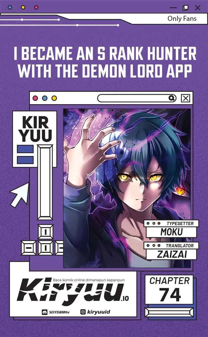 Komik I Became an S-Rank Hunter With the Demon Lord App Chapter 74 gambar 1