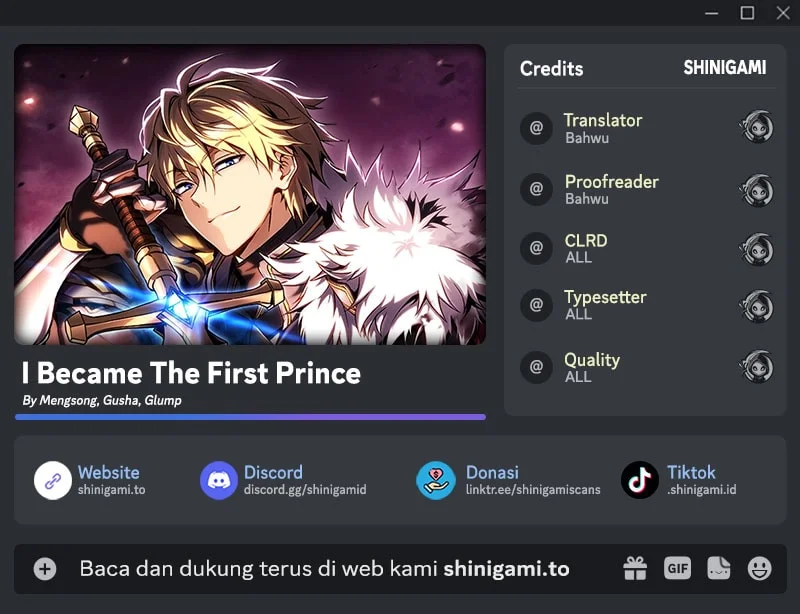 Komik I Became the First Prince: Legend of Sword's Song Chapter 11 gambar 1