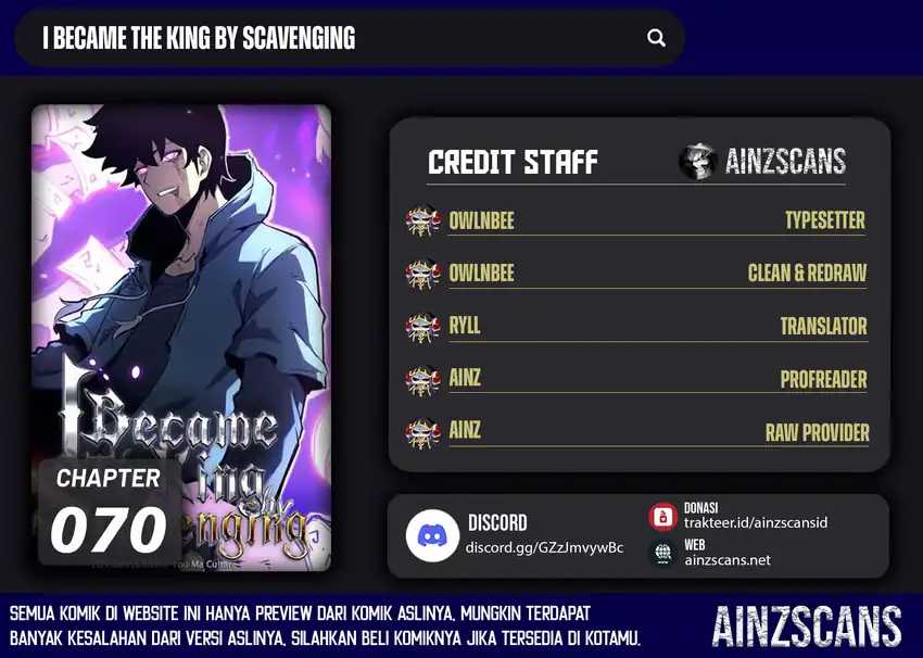 Komik I Became The King by Scavenging Chapter 70 gambar 1