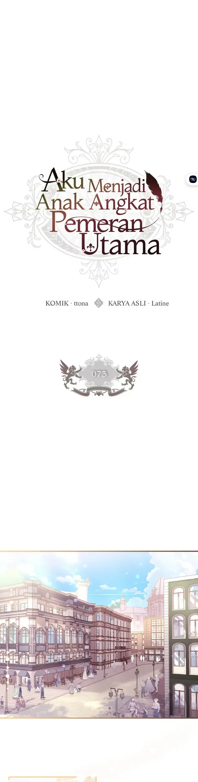 Komik I Became the Male Lead's Adopted Daughter Chapter 73 gambar 1
