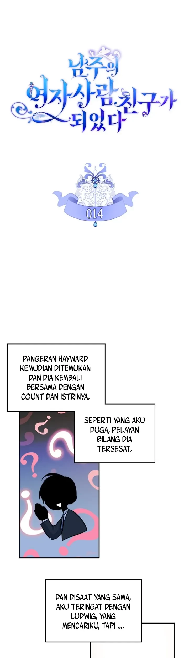 Manhwa I Became The Male Lead’s Female Friend Chapter 14 gambar 2