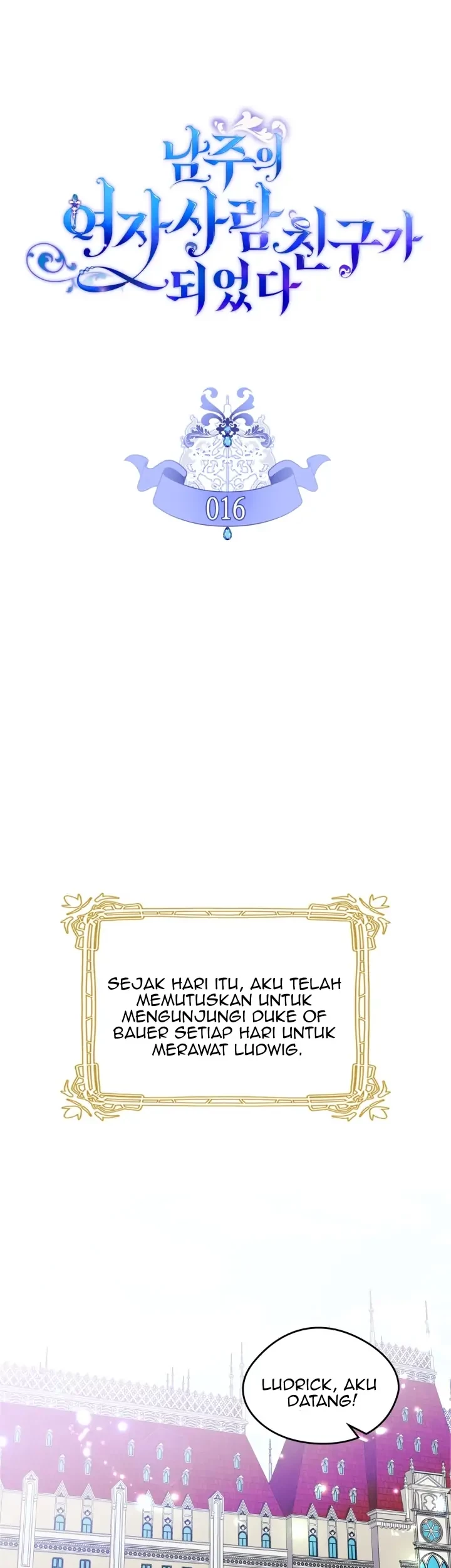 Komik I Became The Male Lead’s Female Friend Chapter 16 gambar 1