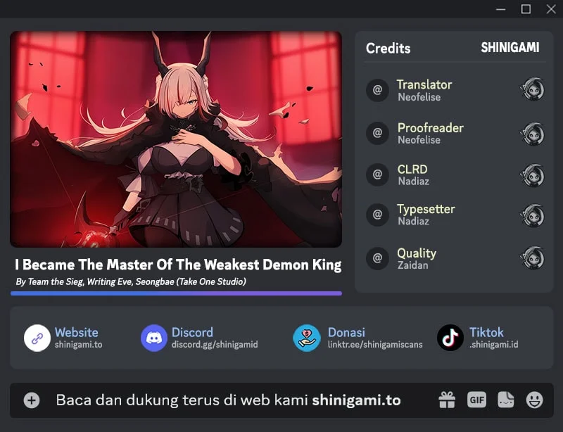 Komik I Became The Master Of The Weakest Demon King Chapter 35 gambar 1
