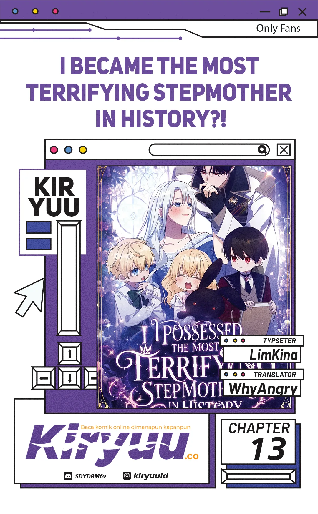 Komik I Became the Most Terrifying Stepmother in History?! Chapter 13 gambar 1