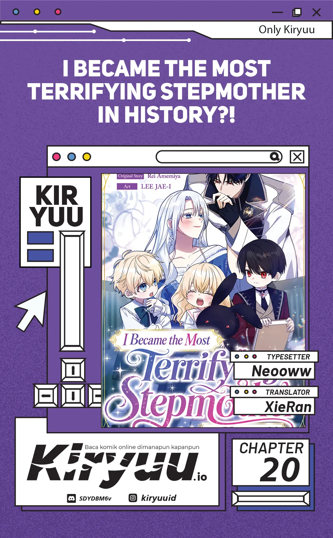 Komik I Became the Most Terrifying Stepmother in History?! Chapter 20 gambar 1