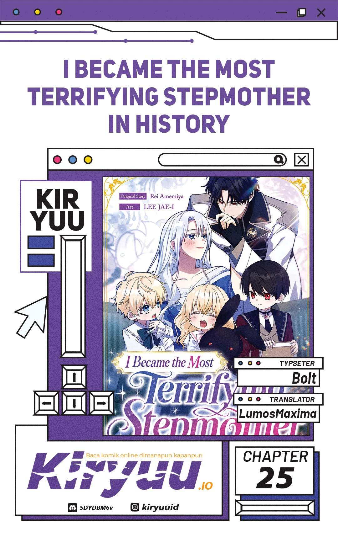 Komik I Became the Most Terrifying Stepmother in History?! Chapter 25 gambar 1