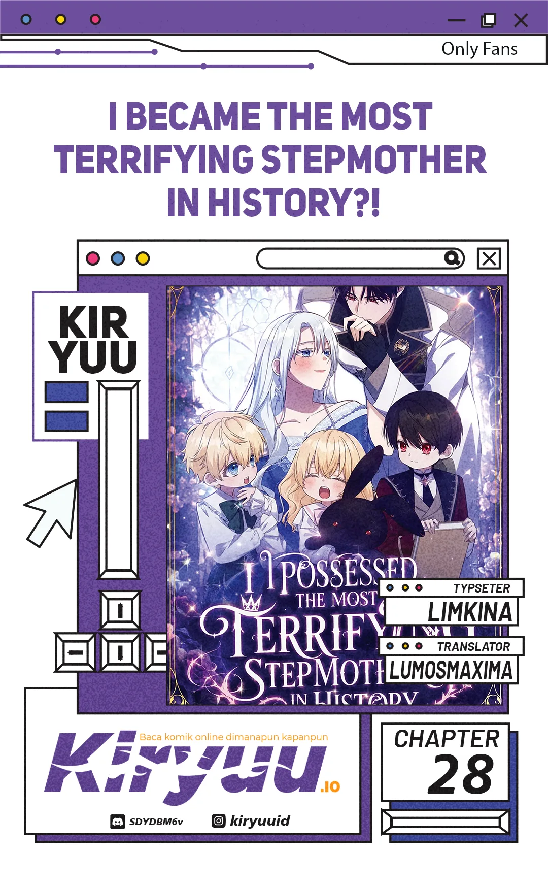 Komik I Became the Most Terrifying Stepmother in History?! Chapter 28 gambar 1