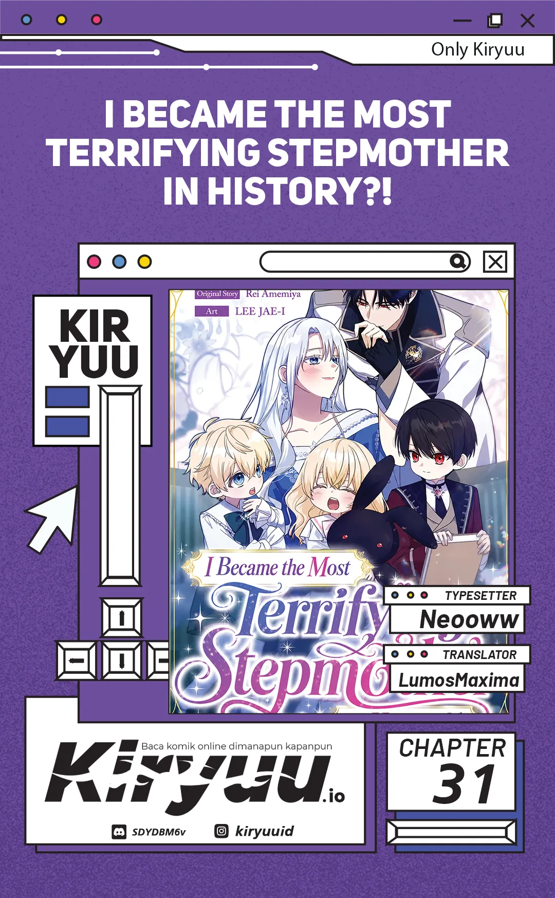 Komik I Became the Most Terrifying Stepmother in History?! Chapter 31 gambar 1