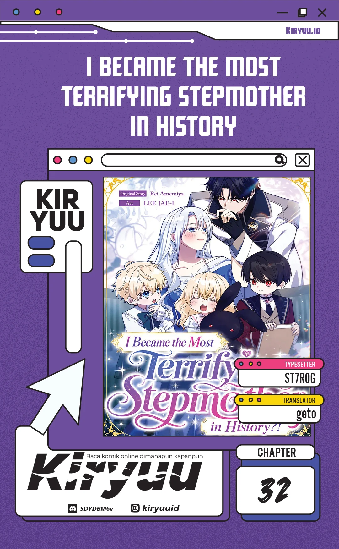 Komik I Became the Most Terrifying Stepmother in History?! Chapter 32 gambar 1