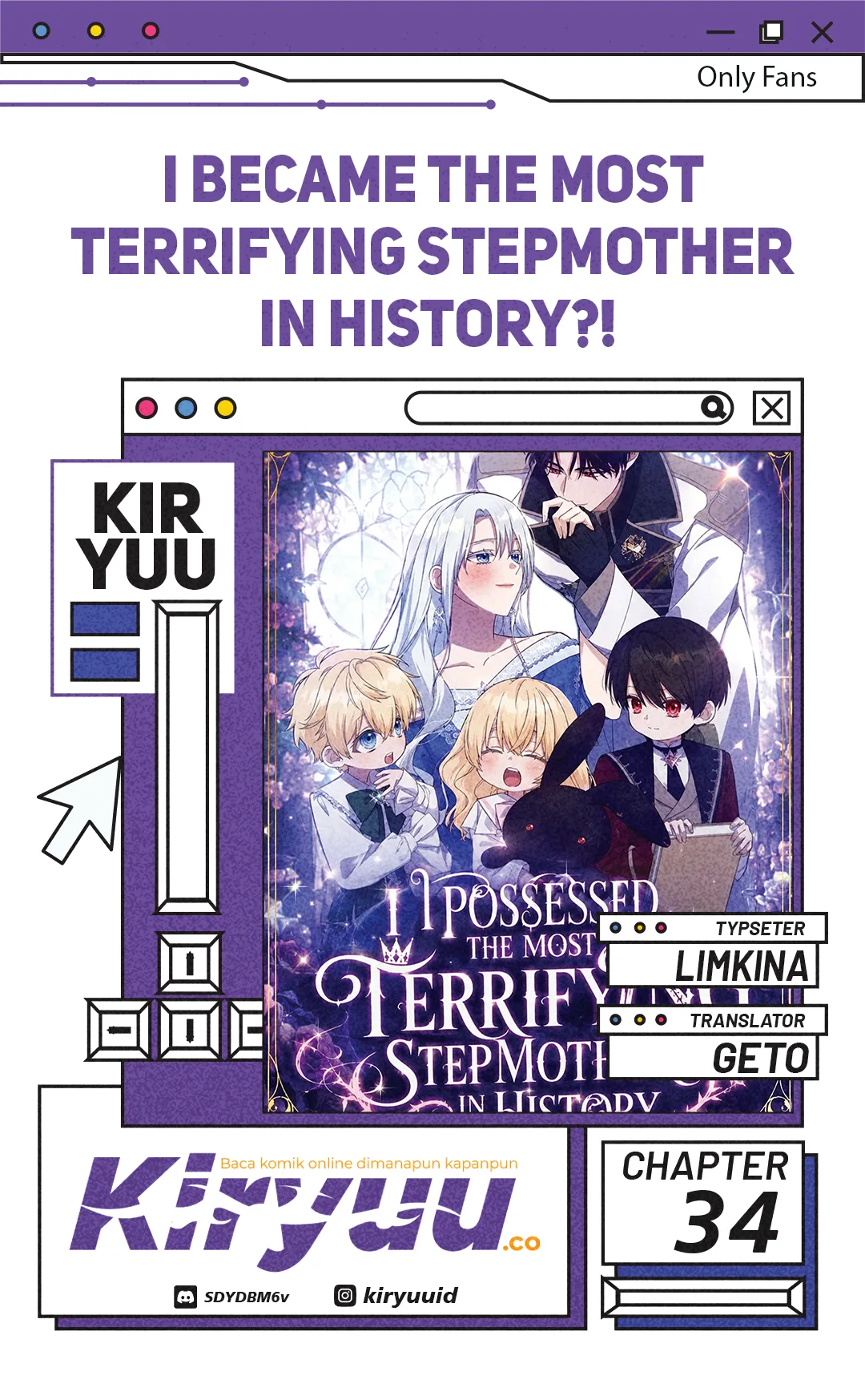 Komik I Became the Most Terrifying Stepmother in History?! Chapter 34 gambar 1