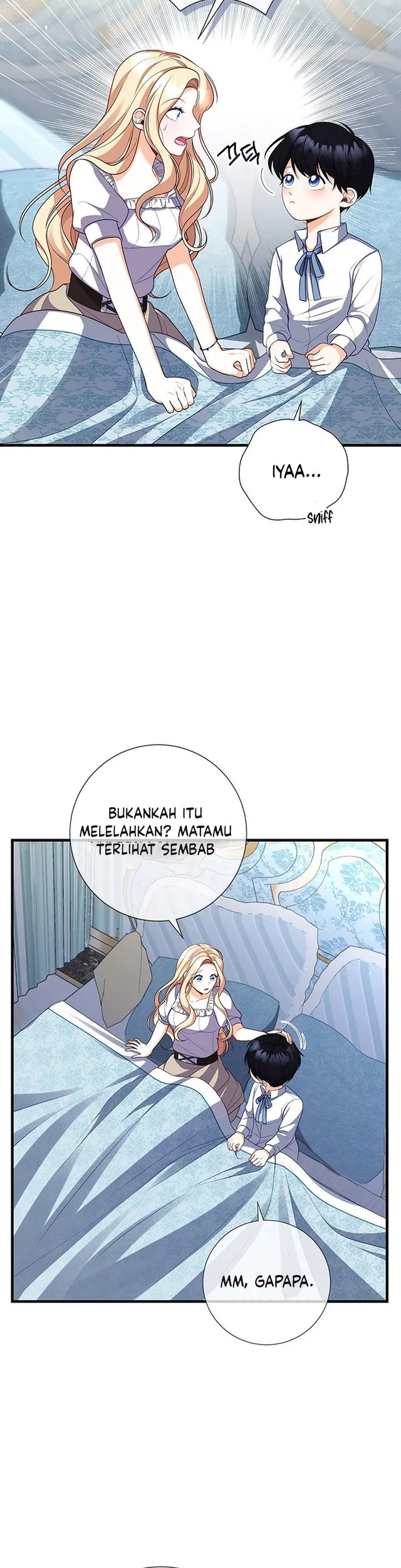 Manhwa I Became the Mother of the Supporting Male Lead's Son Chapter 4 gambar 2