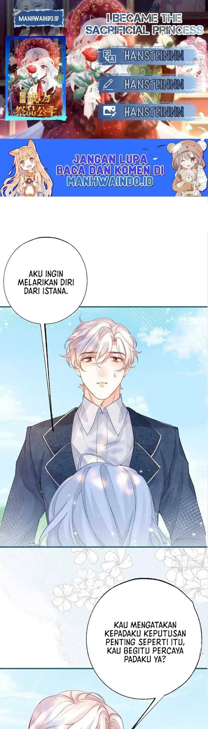 Komik I Became the Sacrificial Princess Chapter 25 gambar 1