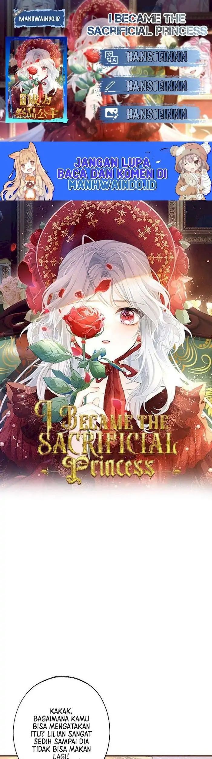 Komik I Became the Sacrificial Princess Chapter 28 gambar 1