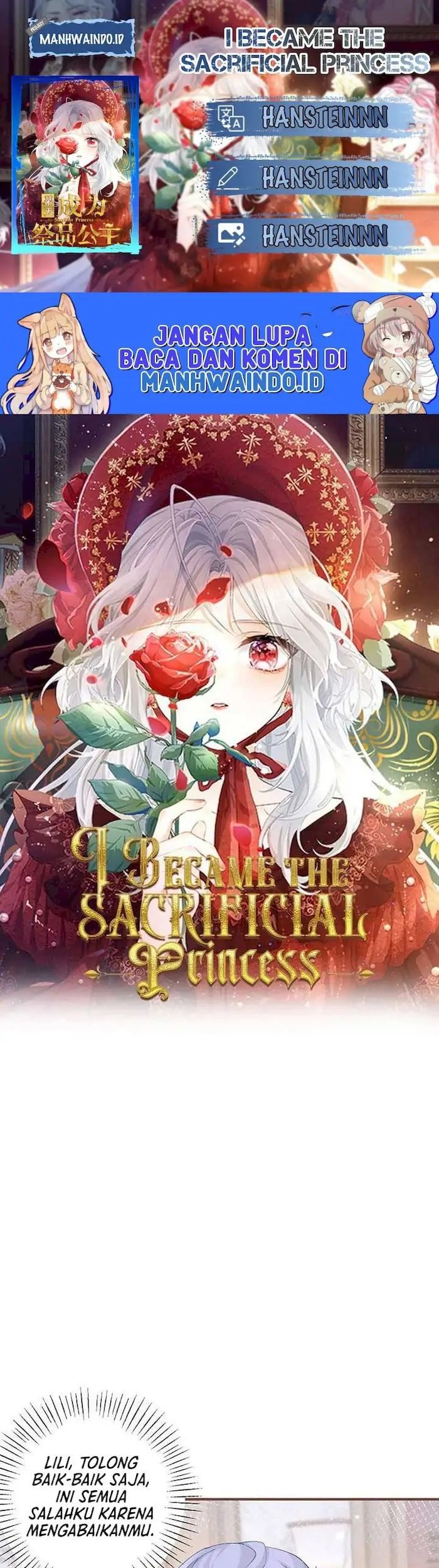 Komik I Became the Sacrificial Princess Chapter 38 gambar 1