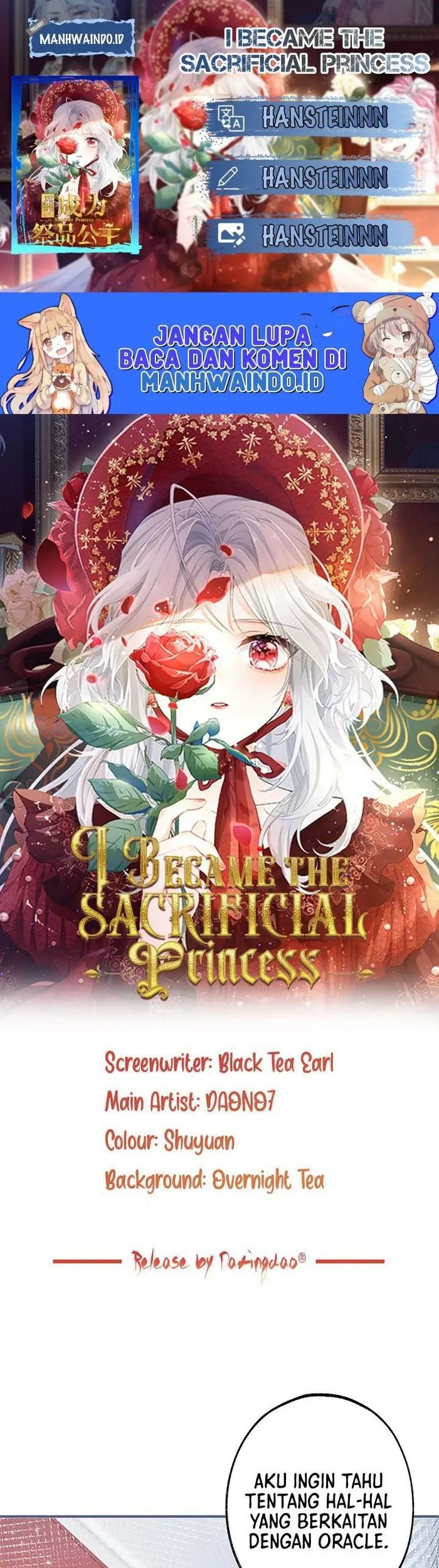 Komik I Became the Sacrificial Princess Chapter 43 gambar 1