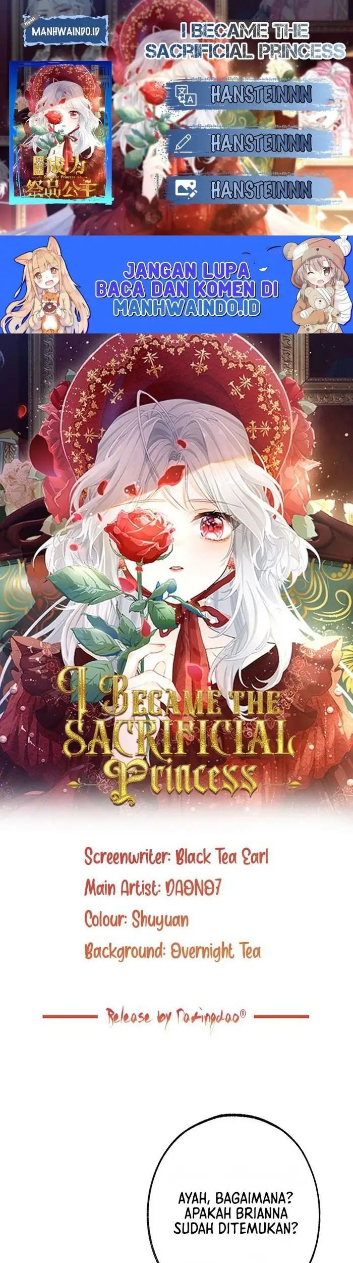 Komik I Became the Sacrificial Princess Chapter 45 gambar 1